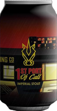 Blasta Brewing 1st Port Of Call Imperial Stout 375ml